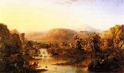 Robert S.Duncanson Land of the Lotos Eaters oil painting on canvas